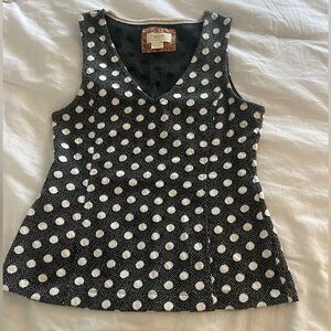 Maeve by Anthropologie polka dot tank top . Size XS